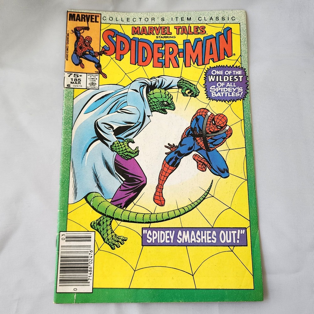 Marvel Tales Spider-Man Comic Book 165 Lizard Classic Collector's Item